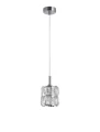 Lampa wisząca CHARATA Chrom G9 Luces Exclusivas LE42323 noxbox lampynox www.lampynox.pl