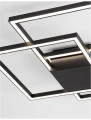 Lampa sufitowa PICO Czarna LED 42W 3000K Luces Exclusivas LE41453 noxbox lampynox www.lampynox.pl