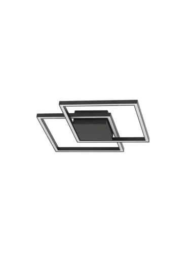 Lampa sufitowa PICO Czarna LED 25W 3000K Luces Exclusivas LE41454 noxbox lampynox www.lampynox.pl