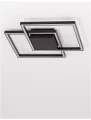 Lampa sufitowa PICO Czarna LED 25W 3000K Luces Exclusivas LE41454 noxbox lampynox www.lampynox.pl