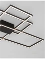 Lampa sufitowa PICO Czarna LED 55W 3000K Luces Exclusivas LE41455 noxbox lampynox www.lampynox.pl