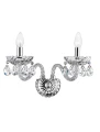 Kinkiet podwójny ścienny CARTAGO Chrom 2xE14 Luces Exclusivas LE42301 noxbox lampynox www.lampynox.pl