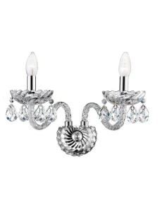 CARTAGO Chrom 2xE14 Kinkiet podwójny ścienny Luces Exclusivas LE42301