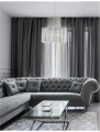 Lampa wisząca CASILDA Chrom 5xG9 Luces Exclusivas LE42307 noxbox lampynox www.lampynox.pl