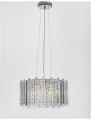 Lampa wisząca CASILDA Chrom 5xG9 Luces Exclusivas LE42307 noxbox lampynox www.lampynox.pl