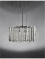 Lampa wisząca CASILDA Chrom 5xG9 Luces Exclusivas LE42307 noxbox lampynox www.lampynox.pl