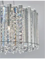 Lampa wisząca CASILDA Chrom 5xG9 Luces Exclusivas LE42307 noxbox lampynox www.lampynox.pl