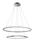CAUCETE Chrom śr. 80cm. LED DIM 50W 3000K ściemnialna Lampa wisząca Luces Exclusivas LE42310