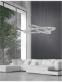 Lampa wisząca CEDEIRA Chrom śr. 85cm. LED 52W 3500K Luces Exclusivas LE42314 noxbox lampynox www.lampynox.pl