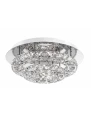 Lampa sufitowa CERCEDA Chrom śr. 40cm. LED 28W 3500K Luces Exclusivas LE42318 noxbox lampynox www.lampynox.pl