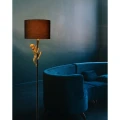 Lampa podłogowa stojąca EXTRAVAGANZA CHIMP Czarny  Złoty śr. 35cm. E27 Lucide 107028130  5411212105332 lampynox noxbox www.lampynox.pl 5.jpg
