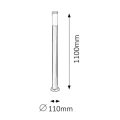 Inox torch słupek ogrodowy 110cm. Rabalux 8265  5998250382654 noxbox lampynox.pl 2.jpg