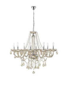 CARRENO Brąz 8xE14 Żyrandol Luces Exclusivas LE42299