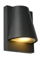 Kinkiet zewnętrzny LIAM Antracyt GU10 IP44 Lucide 29898/01/29 | 5411212290434 noxbox lampynox www.lampynox.pl
