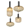Lampa wisząca MALOTO Bursztyn 7xE27 Lucide 45386/07/62 | 5411212451569 noxbox lampynox www.lampynox.pl