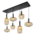 Lampa wisząca MALOTO Bursztyn 7xE27 Lucide 45386/07/62 | 5411212451569 noxbox lampynox www.lampynox.pl