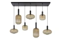 Lampa wisząca MALOTO Bursztyn 7xE27 Lucide 45386/07/62 | 5411212451569 noxbox lampynox www.lampynox.pl