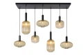 Lampa wisząca MALOTO Bursztyn 7xE27 Lucide 45386/07/62 | 5411212451569 noxbox lampynox www.lampynox.pl