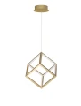 Lampa wisząca REUS Złota LED 45W 3000K Luces Exclusivas LE41462 noxbox lampynox www.lampynox.pl