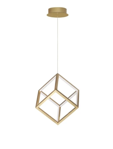 Lampa wisząca REUS Złota LED 45W 3000K Luces Exclusivas LE41462 noxbox lampynox www.lampynox.pl