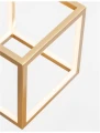 Lampa wisząca REUS Złota LED 45W 3000K Luces Exclusivas LE41462 noxbox lampynox www.lampynox.pl