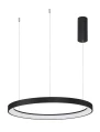 Lampa wisząca ROTA Czarna LED 48W 3000K Luces Exclusivas LE41470 noxbox lampynox www.lampynox.pl