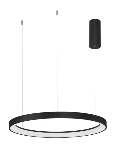 Lampa wisząca ROTA Czarna LED 48W 3000K Luces Exclusivas LE41470 noxbox lampynox www.lampynox.pl