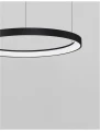 Lampa wisząca ROTA Czarna LED 38W 3000K Luces Exclusivas LE41471 noxbox lampynox www.lampynox.pl