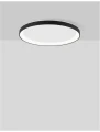 Lampa sufitowa ROTA Czarna LED 38W 3000K Luces Exclusivas LE41475 noxbox lampynox www.lampynox.pl