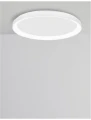 Lampa sufitowa ROTA Biała LED 38W 3000K Luces Exclusivas LE41476 noxbox lampynox www.lampynox.pl