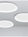 Lampa sufitowa ROTA Biała LED 38W 3000K Luces Exclusivas LE41476 noxbox lampynox www.lampynox.pl
