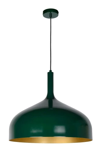 Lampa wisząca ROZALLA Zielony śr. 50cm. E27 IP21 Lucide 30483/50/33 | 5411212302748 noxbox lampynox www.lampynox.pl