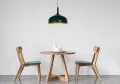 Lampa wisząca ROZALLA Zielony śr. 50cm. E27 IP21 Lucide 30483/50/33 | 5411212302748 noxbox lampynox www.lampynox.pl