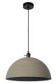Lampa wisząca MARNE Szary śr. 40cm. E27 IP21 Lucide 30485/40/41 | 5411212302793 noxbox lampynox www.lampynox.pl