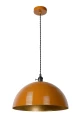 Lampa wisząca MARNE Żółty śr. 40cm. E27 IP21 Lucide 30485/40/44 | 5411212302809 noxbox lampynox www.lampynox.pl