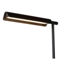 Lampka biurkowa LEVI Czarna LED DIM 3-stopnie ściemniania 8W 3000K Lucide 18659/06/30 | 5411212185853 noxbox lampynox www.lampynox.pl