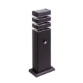 Słupek ogrodowy SO-40P PIR Czarny wys. 40cm. Czujnik ruchu GU10 IP44 EcoLight EC79420 | 5901986794202 noxbox lampynox www.lampynox.pl