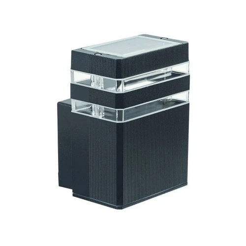 Kinkiet zewnętrzny OE-2C Czarny GU10 IP54 EcoLight EC79027 | 5901986790273 noxbox lampynox www.lampynox.pl