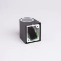 Kinkiet zewnętrzny OE-8 Czarny GU10 IP44 EcoLight EC79086 | 59019866790860 noxbox lampynox www.lampynox.pl