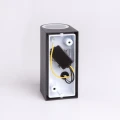 Kinkiet zewnętrzny OE-9 Czarny 2xGU10 IP44 EcoLight EC79087 | 5901986790877 noxbox lampynox www.lampynox.pl