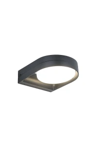 FELE Antracyt LED regulowana głowica 14W IP54 3000K Kinkiet zewnętrzny Lutec 5196301118