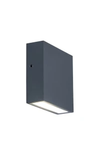 GEMINI XF Szary 10W 4000K IP54 Kinkiet zewnętrzny Lutec 5104001118