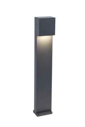 Lampa zewnętrzna stojąca GEMINI XF Szary 10W 4000K IP54 Lutec 7104001118 | 6939412070223 noxbox lampynox www.lampynox.pl