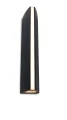 Kinkiet zewnętrzny LEO Czarny LED 14W IP54 3000K Lutec 5192701330 | 6939412011646 noxbox lampynox www.lampynox.pl