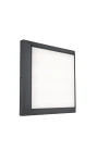 HELENA Szary LED 22W szer. 22cm. IP54 4000K Plafon zewnętrzny Lutec 5102101118