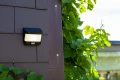 Kinkiet zewnętrzny TRY - CZUJNIK PIR zasilanie solarne Czarny 8W 5000K IP54 Lutec 6939101330 | 6939412011899 noxbox lampynox www.lampynox.pl