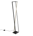 Lampa podłogowa EDGE Czarny mat LED 26W DIM 2700-4000K ściemnialny Trio 426810132 | 4017807506501 noxbox lampynox www.lampynox.pl