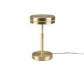 Lampka stołowa FRANKLIN Mosiądz mat LED 6W 3000K Trio 526510108 | 4017807510157 noxbox lampynox www.lampynox.pl