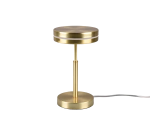 FRANKLIN Mosiądz mat LED 6W 3000K Lampka stołowa Trio 526510108