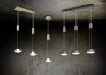 Lampa wisząca FRANKLIN Antracyt LED 3x9W 3000K ściemnialna Trio 326510342 | 4017807510089 noxbox lampynox www.lampynox.pl